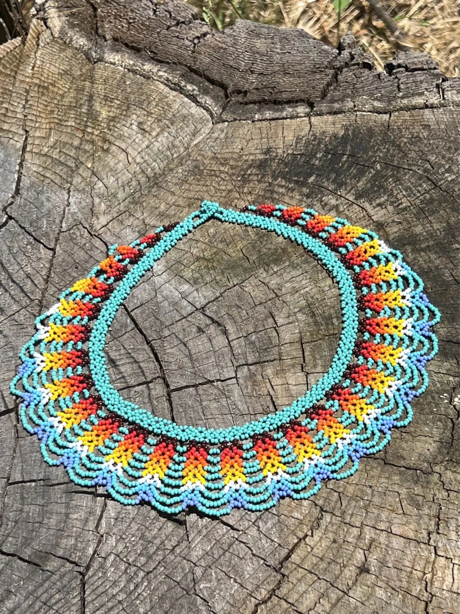 Cascade Waterfall Necklace by Collective Journey Art
