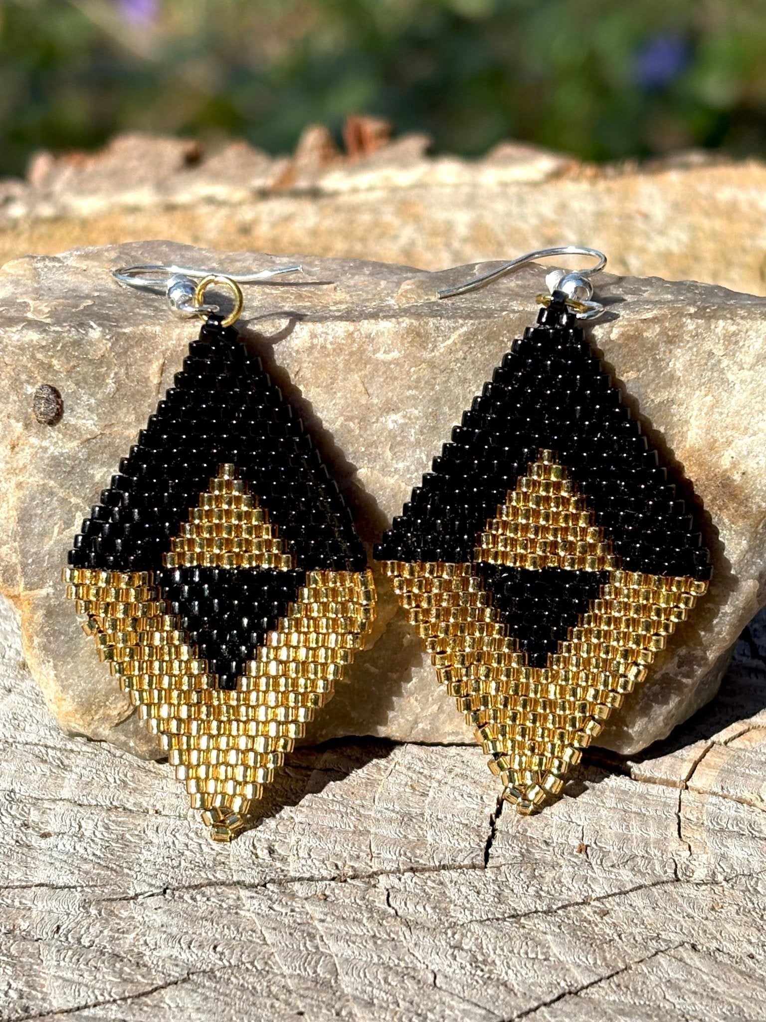 Diamente Earrings by Collective Journey Art