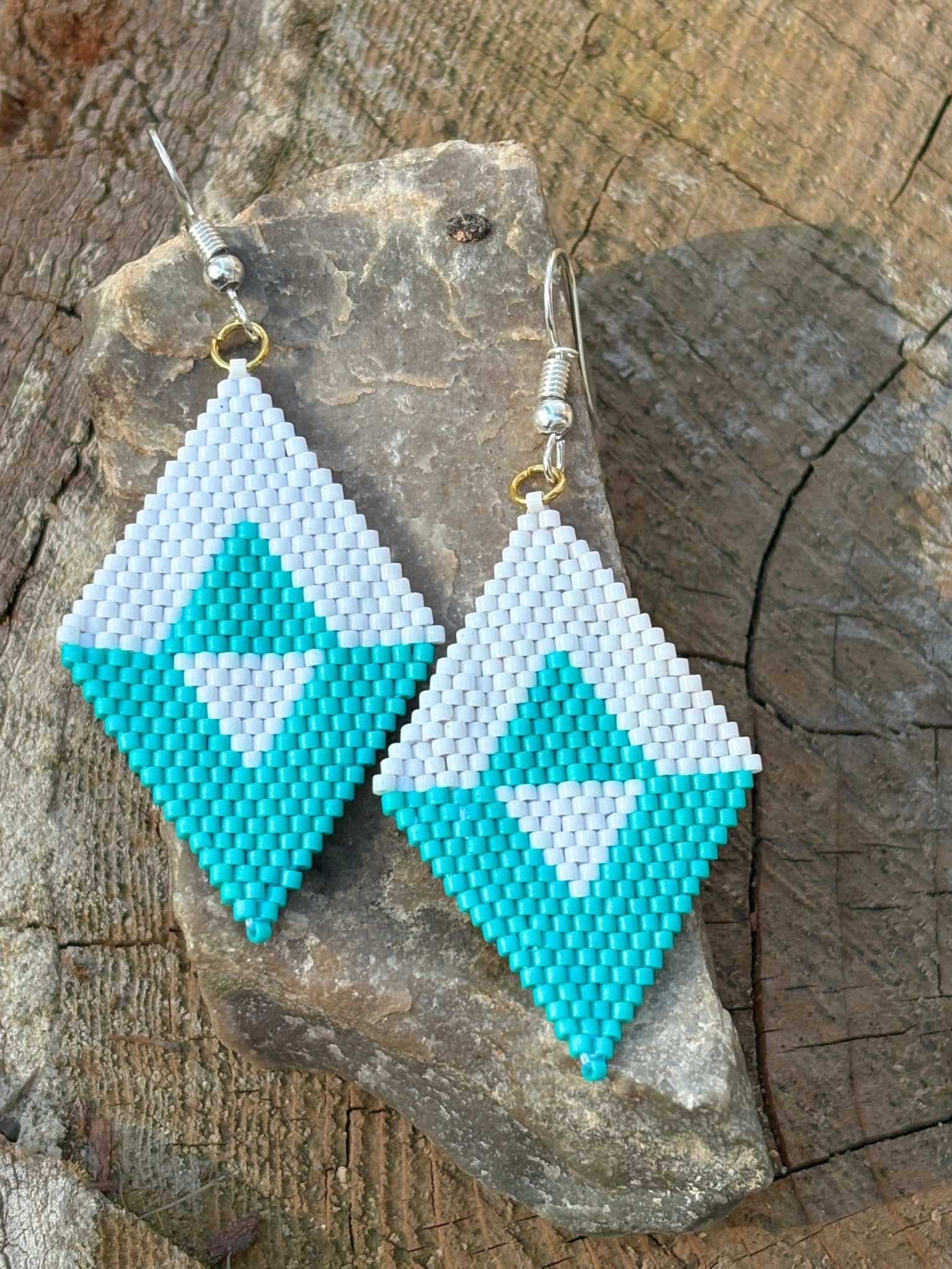 Diamente Earrings by Collective Journey Art