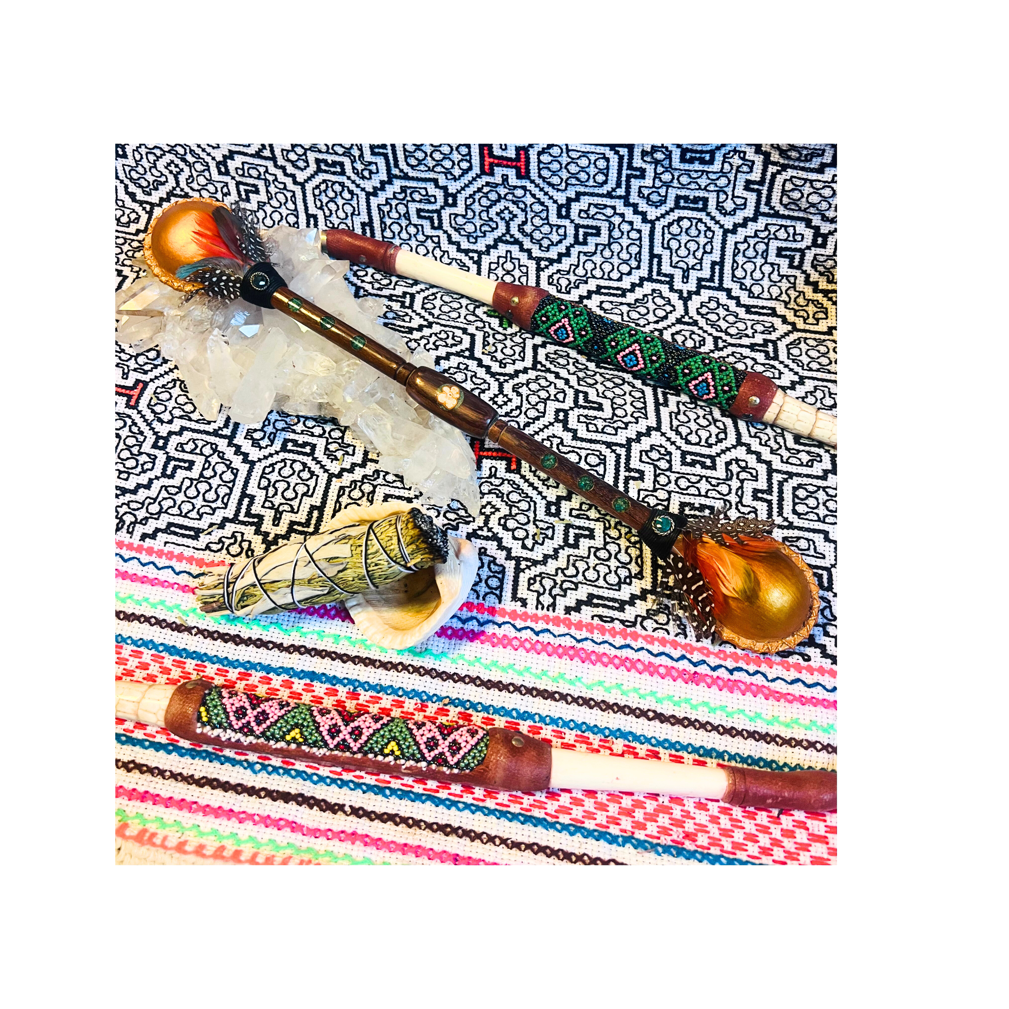 Spirit of Both Directions - Swing Shakers by Collective Journey Art