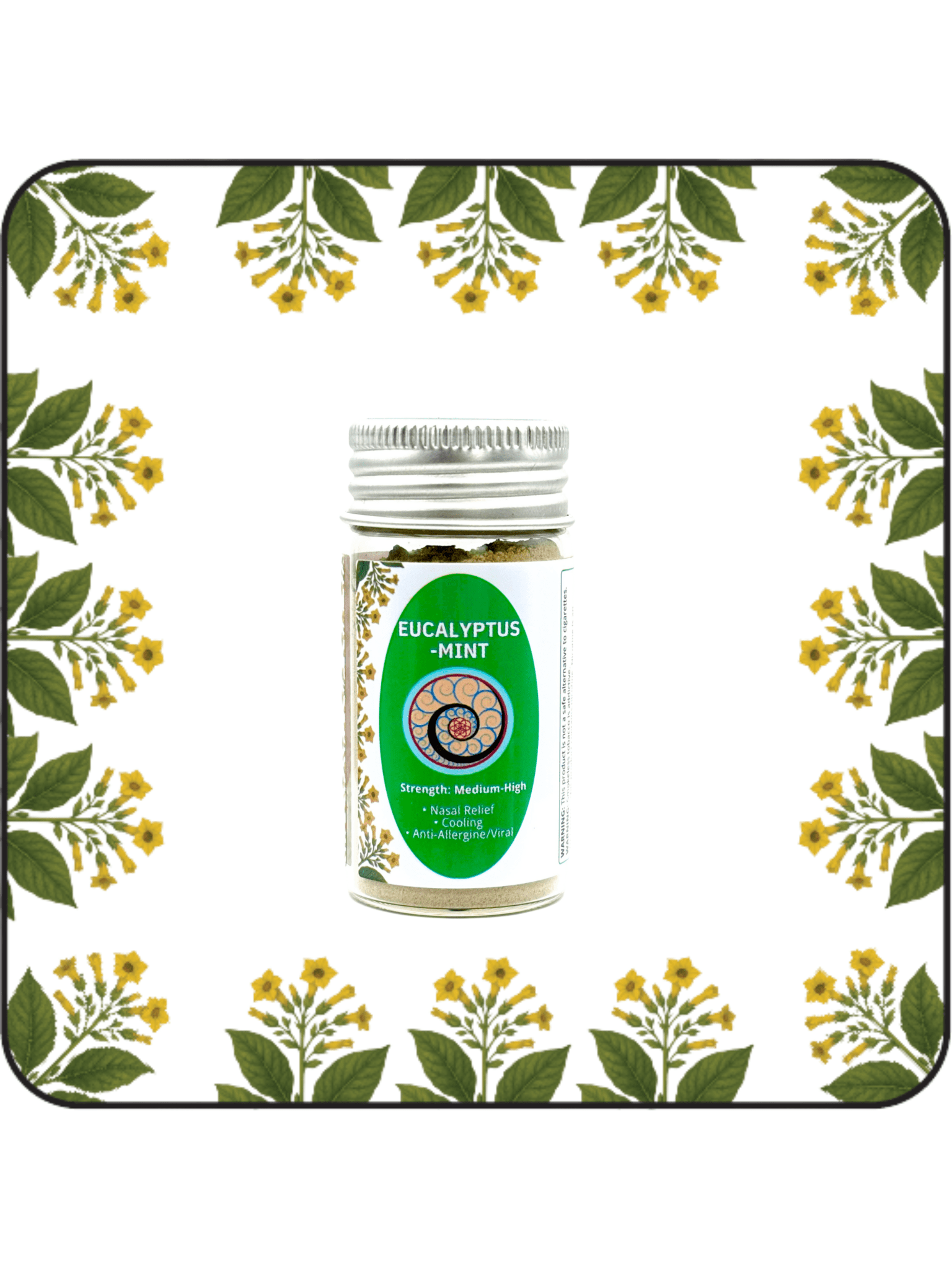 Hapé EUCALYPTUS - MINT Authentic Rapé by Collective Journey Art