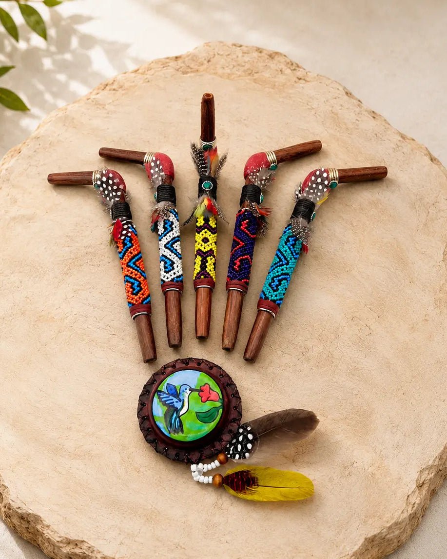 Indigenous Tepi | Hapé Serving Applicator by Collective Journey Art