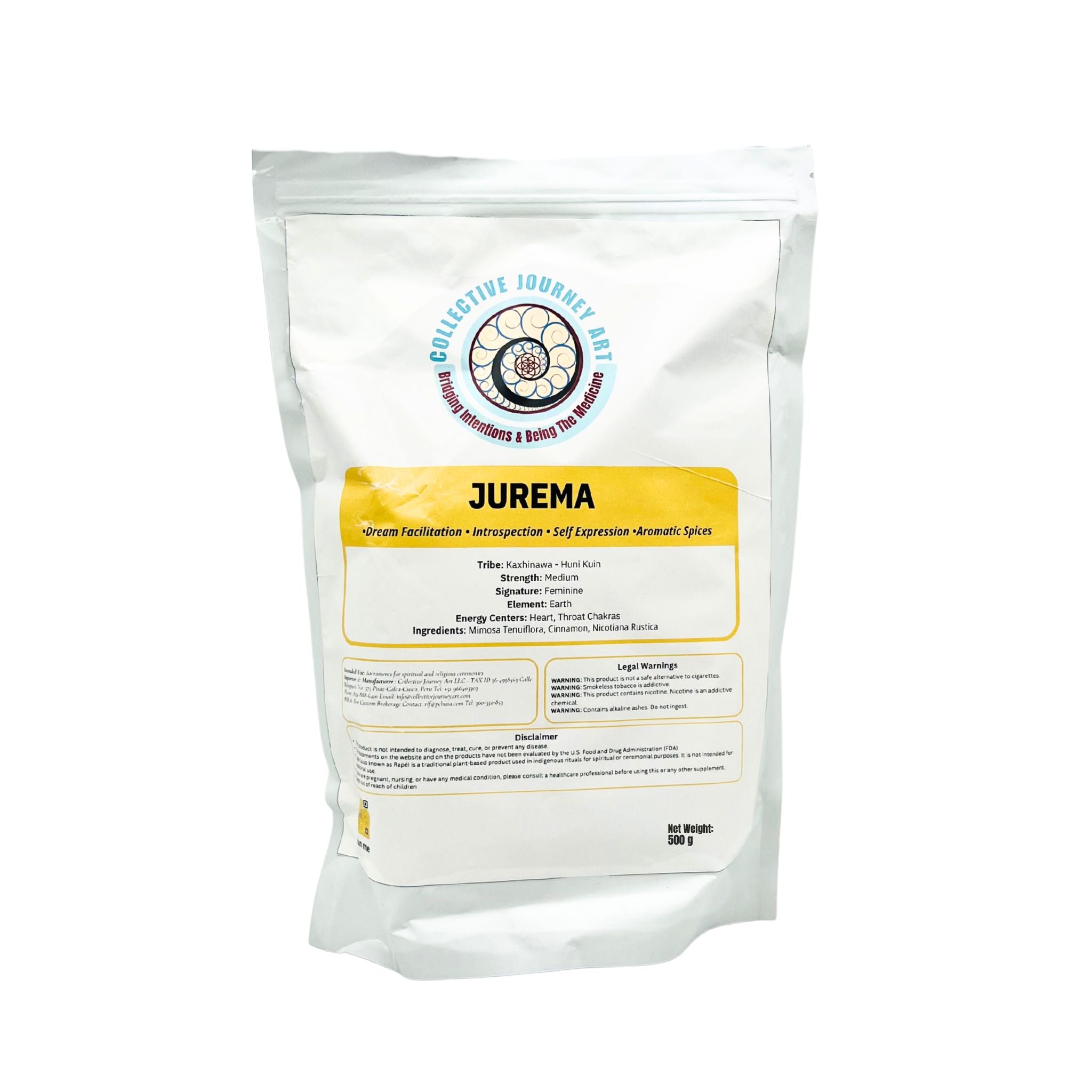 Hapé JUREMA Authentic Rapé by Collective Journey Art