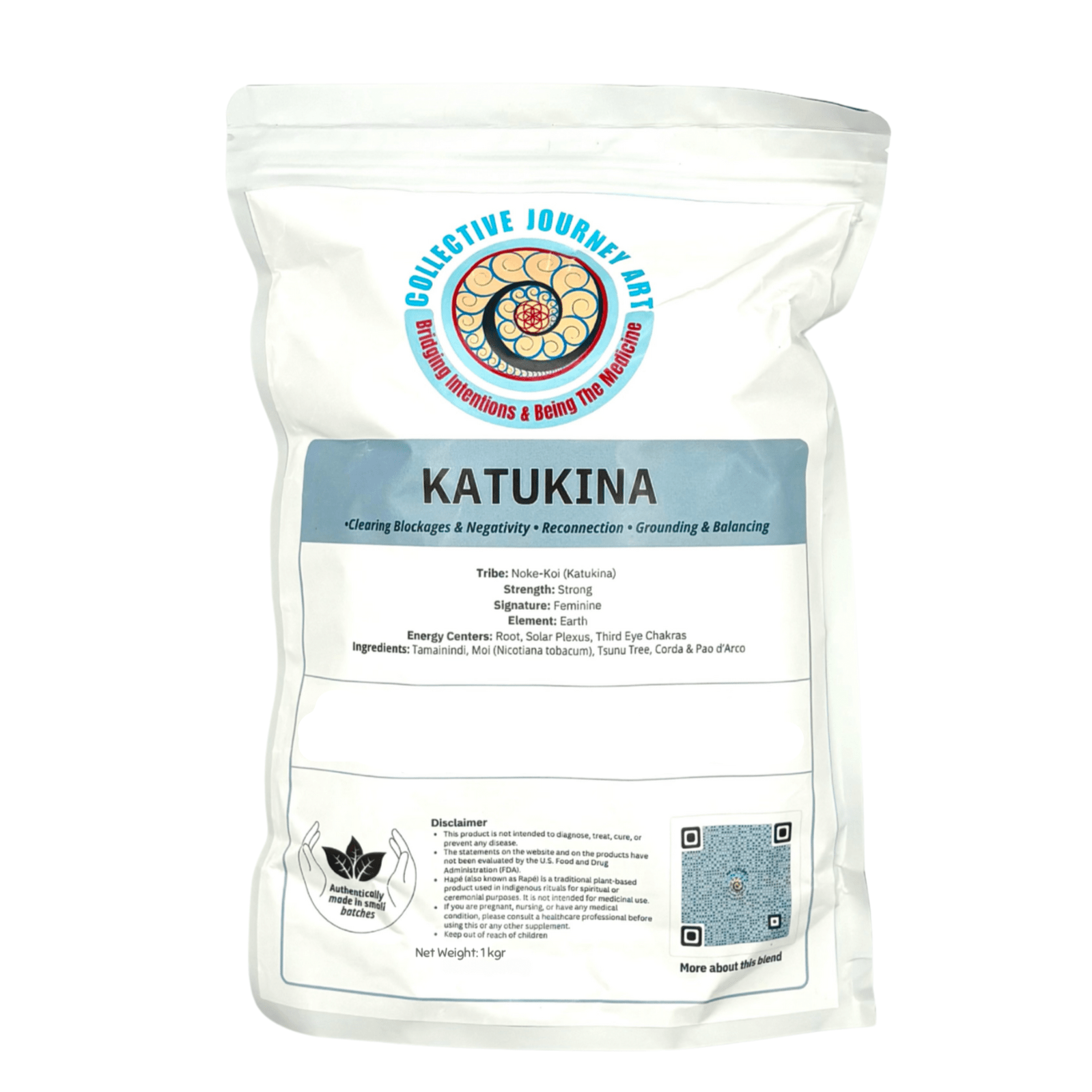 Hapé KATUKINA Authentic Rapé by Collective Journey Art