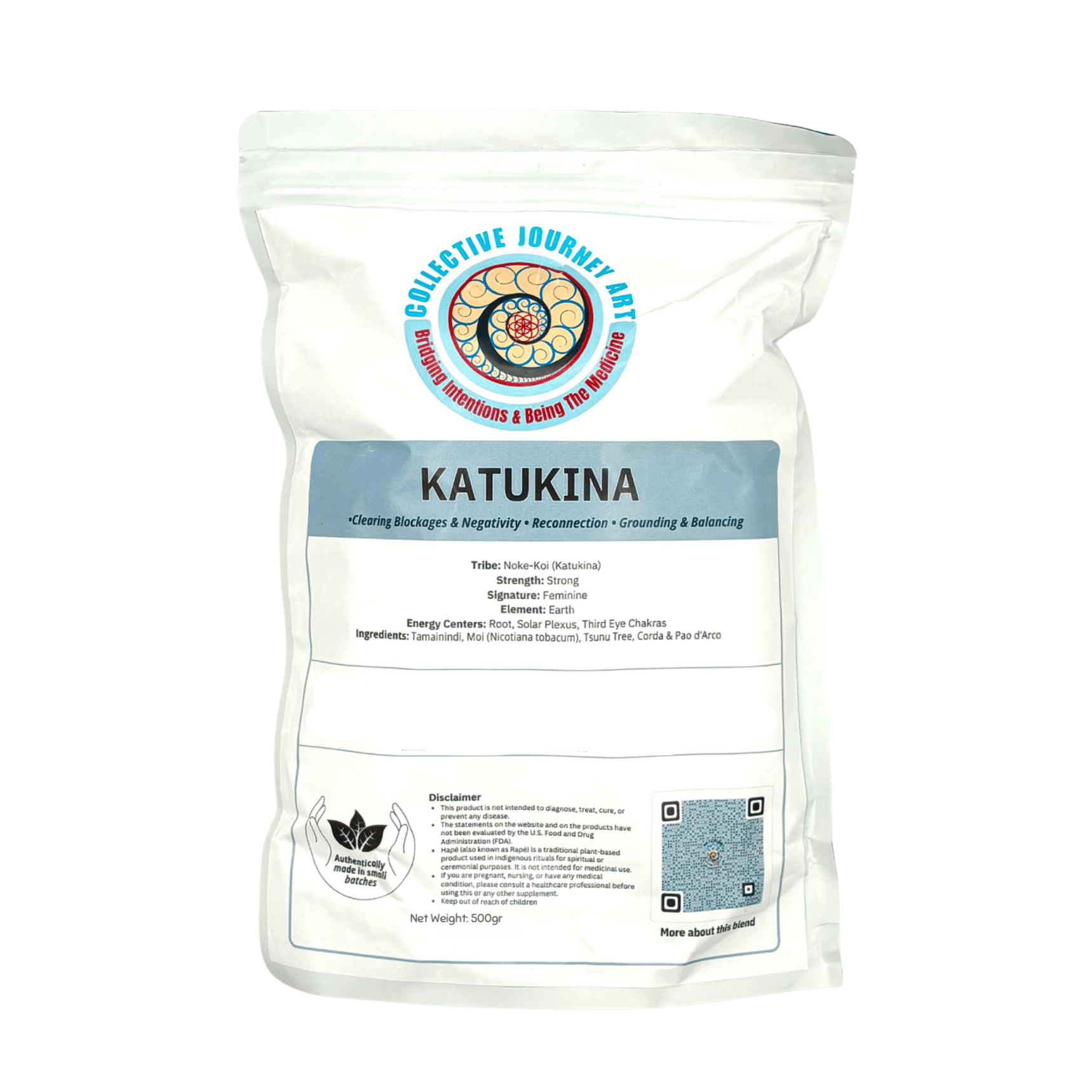 Hapé KATUKINA Authentic Rapé by Collective Journey Art