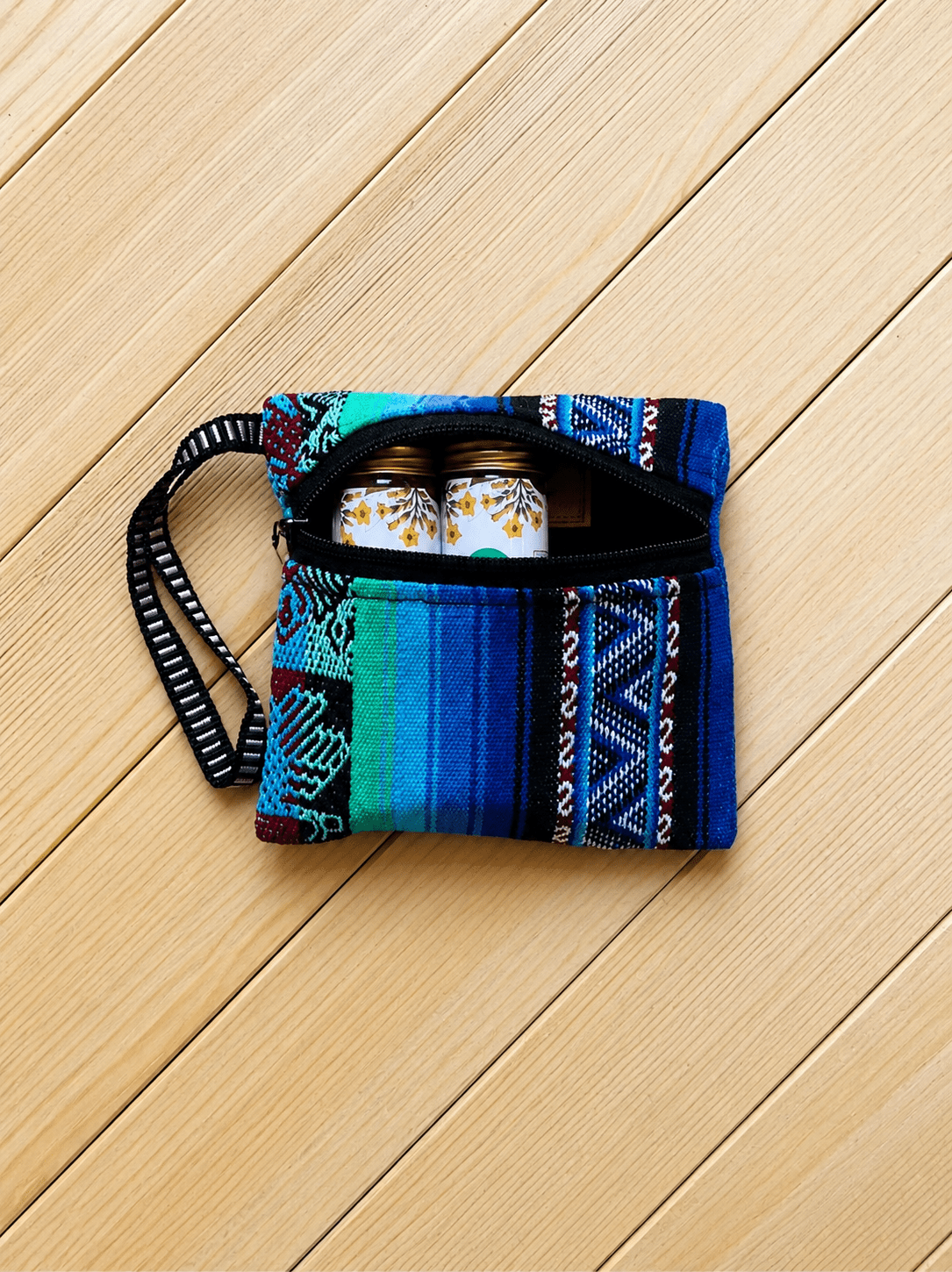 Mini Zippered Pouch - Wallet by Collective Journey Art