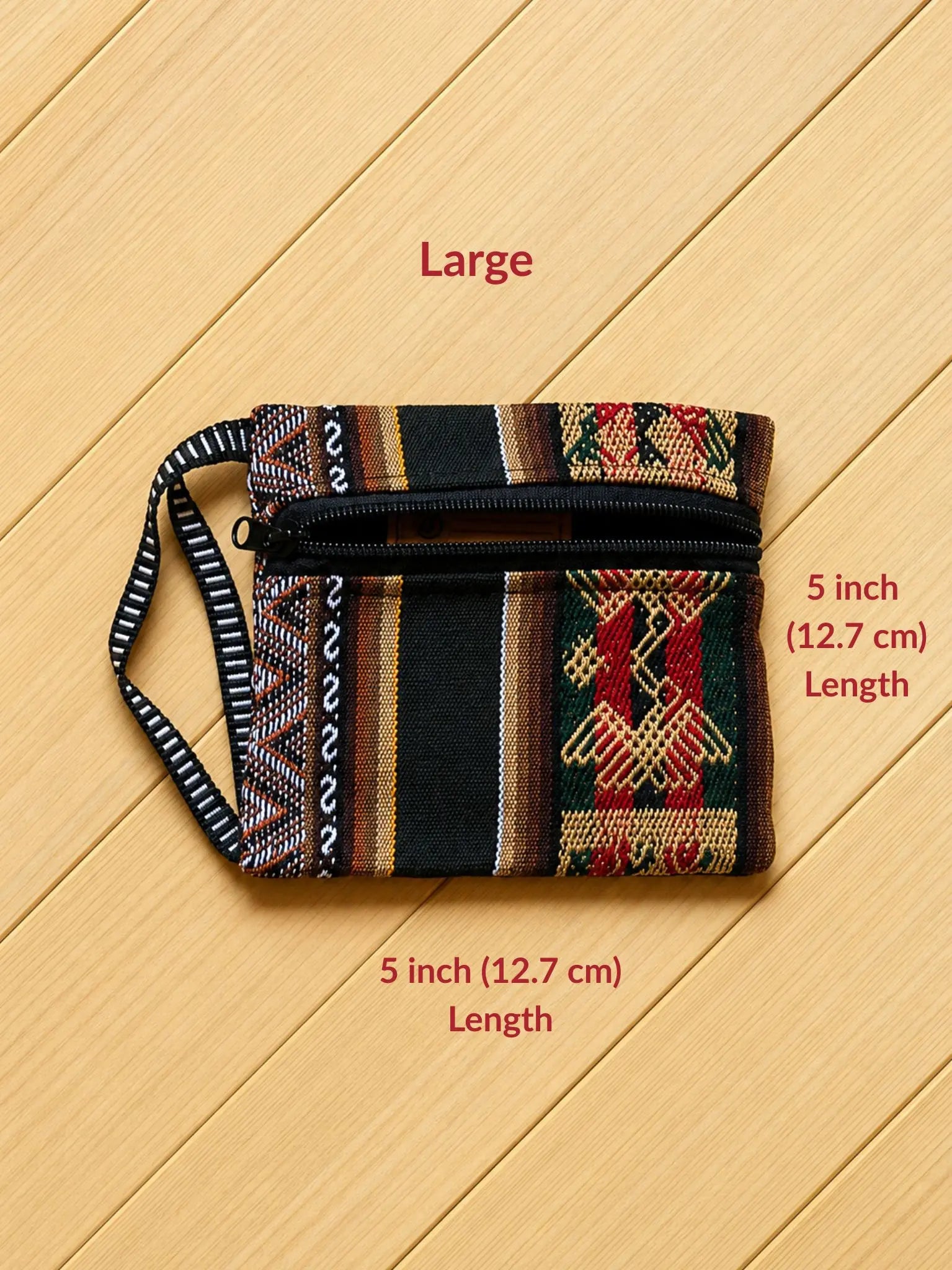 Mini Zippered Pouch - Wallet by Collective Journey Art