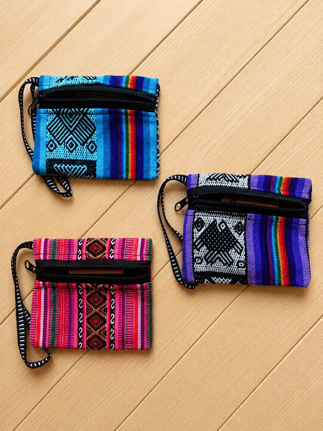 Mini Zippered Pouch - Wallet by Collective Journey Art