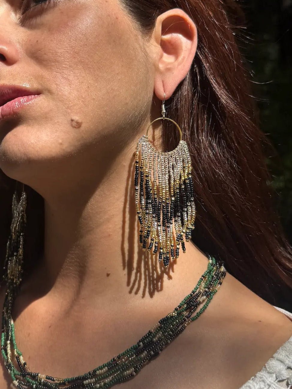 Nebula Earrings by Collective Journey Art