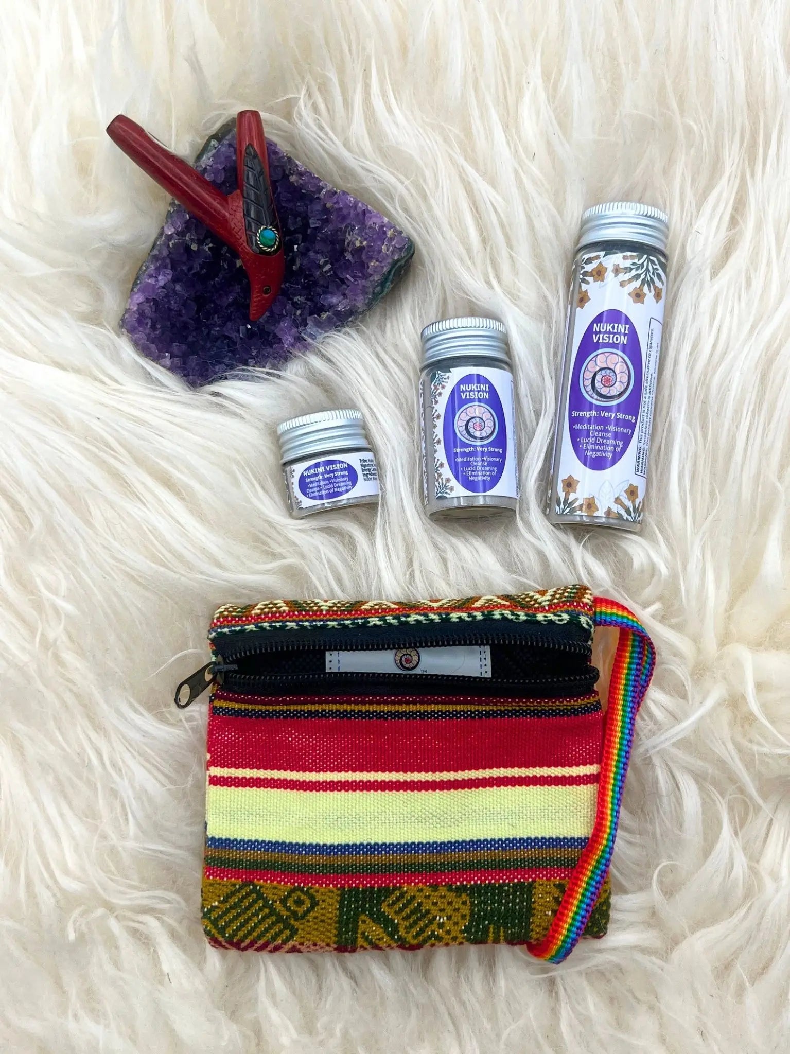 Hapé Nukini Vision Authentic Rapé Starter Kit by Collective Journey Art
