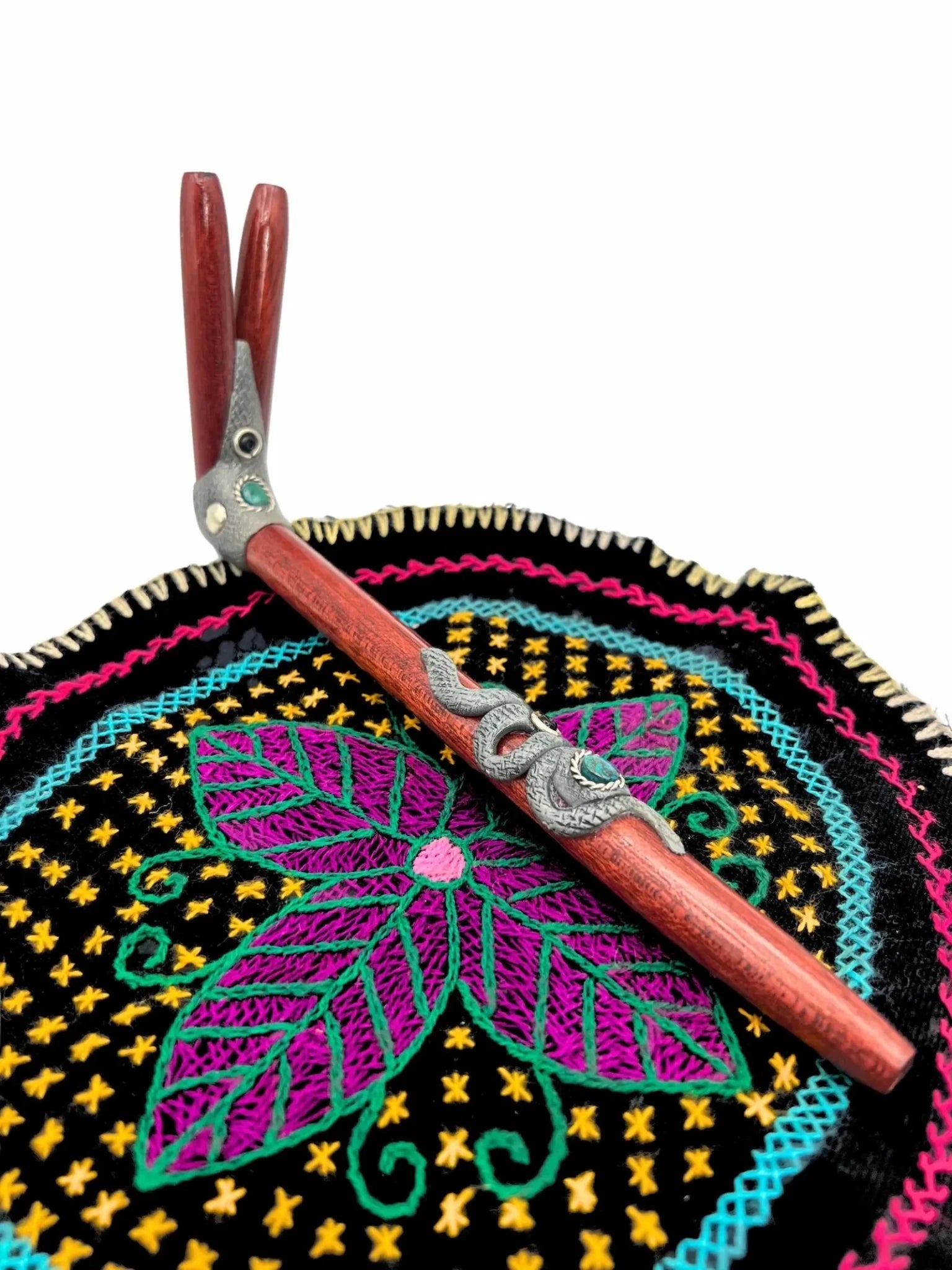 Double Snake Tepi by Collective Journey Art