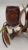 Shared ceremonial peace pipe with jaguar carving