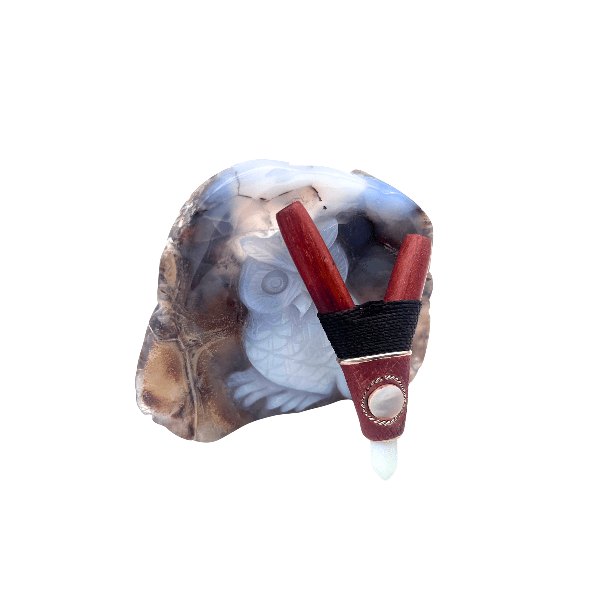 Red Rocket Kuripe by Collective Journey Art