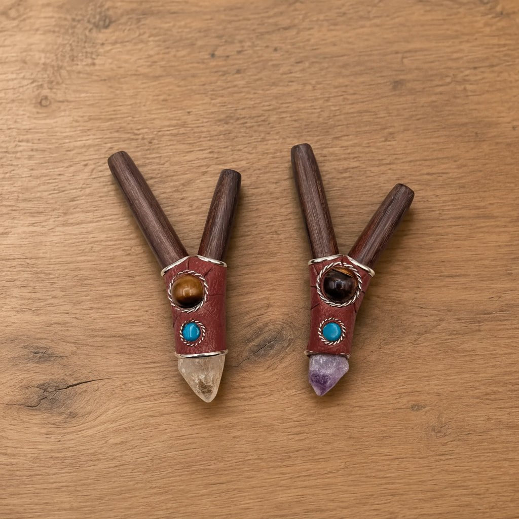 Rocky Kuripe | Hapé Self-Applicator by Collective Journey Art