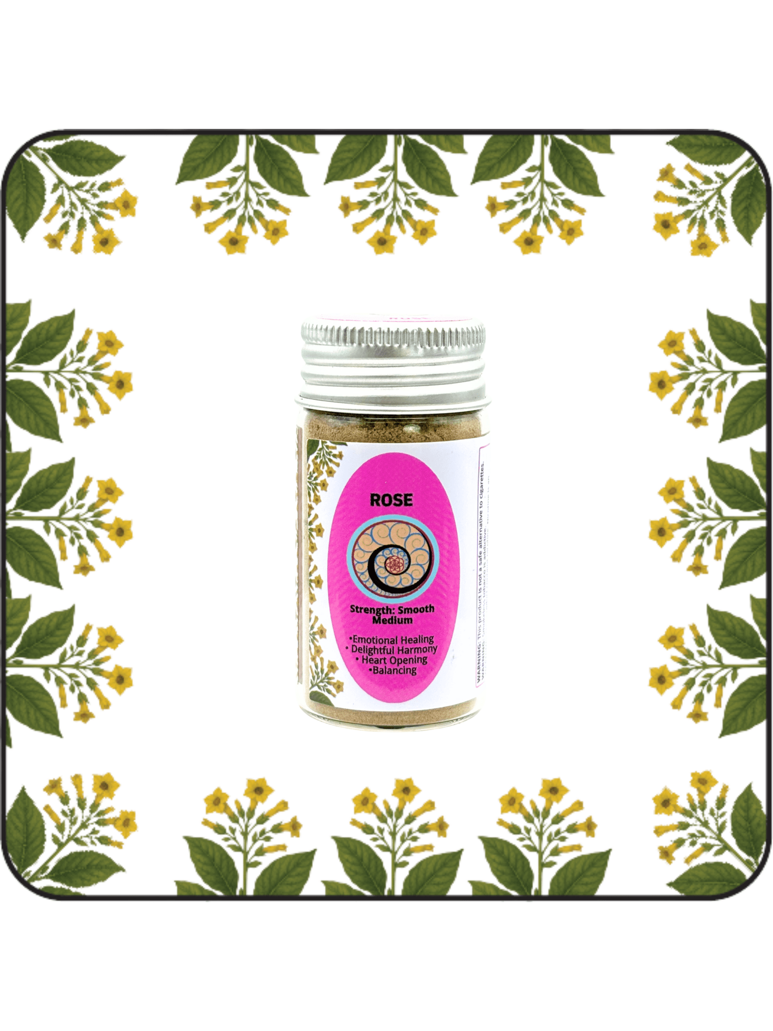 Hapé ROSE Authentic Rapé by Collective Journey Art
