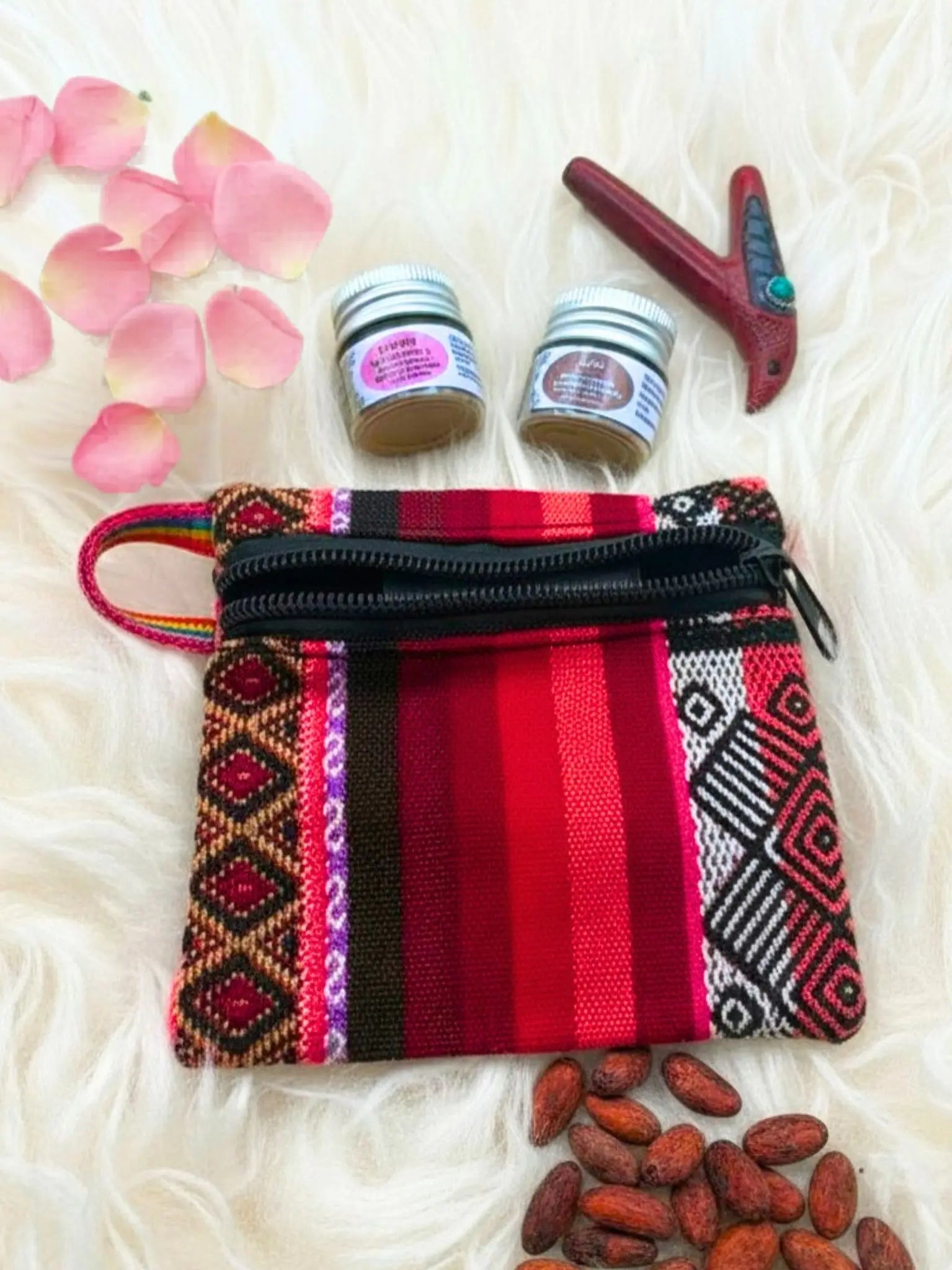 Rose + Cacao Hapé Small Jar (0.25oz) Bundle by Collective Journey Art