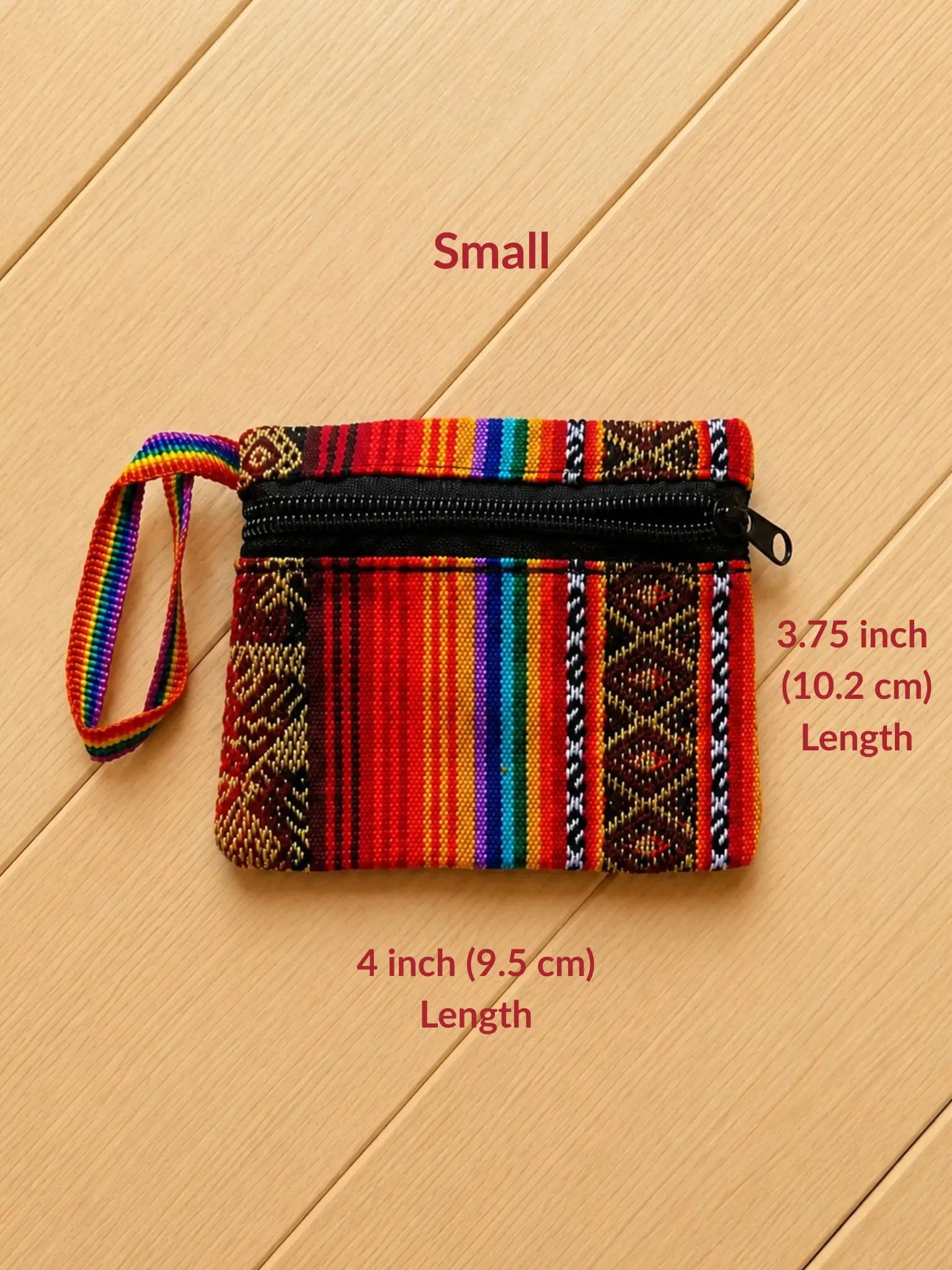 Mini Zippered Pouch - Wallet by Collective Journey Art