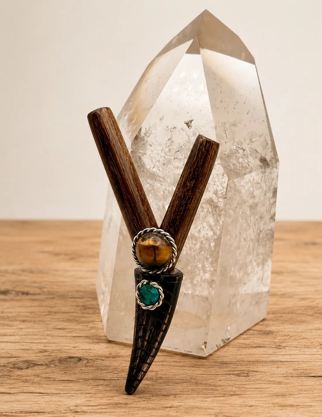 Sorcerer Kuripe | Hapé Self-Applicator by Collective Journey Art