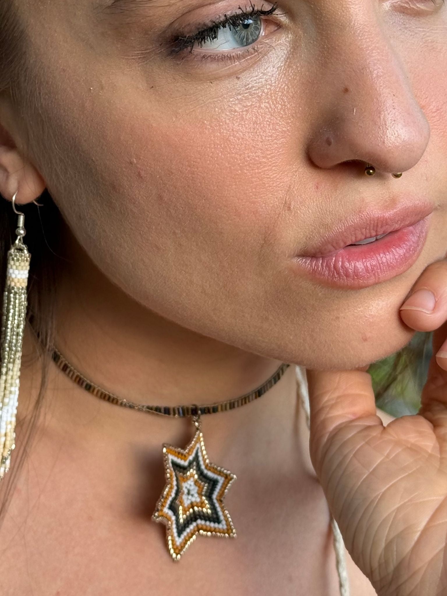 Star Choker/Necklace/Pendant by Collective Journey Art