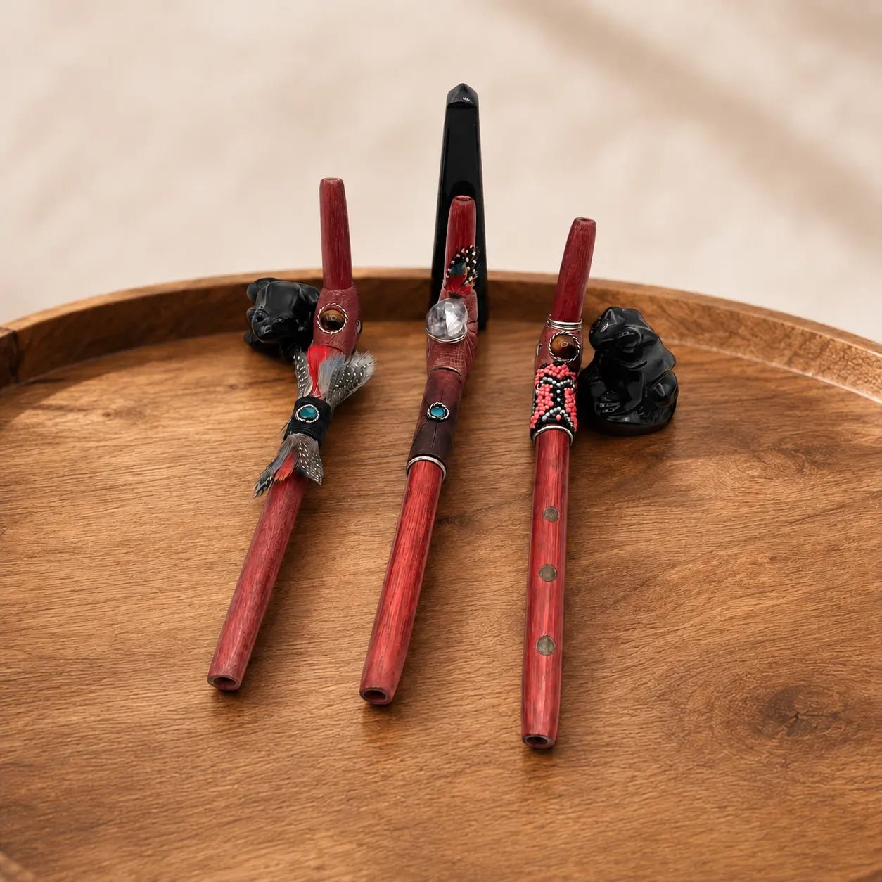 Tepi "L" | Hapé Serving Applicator by Collective Journey Art