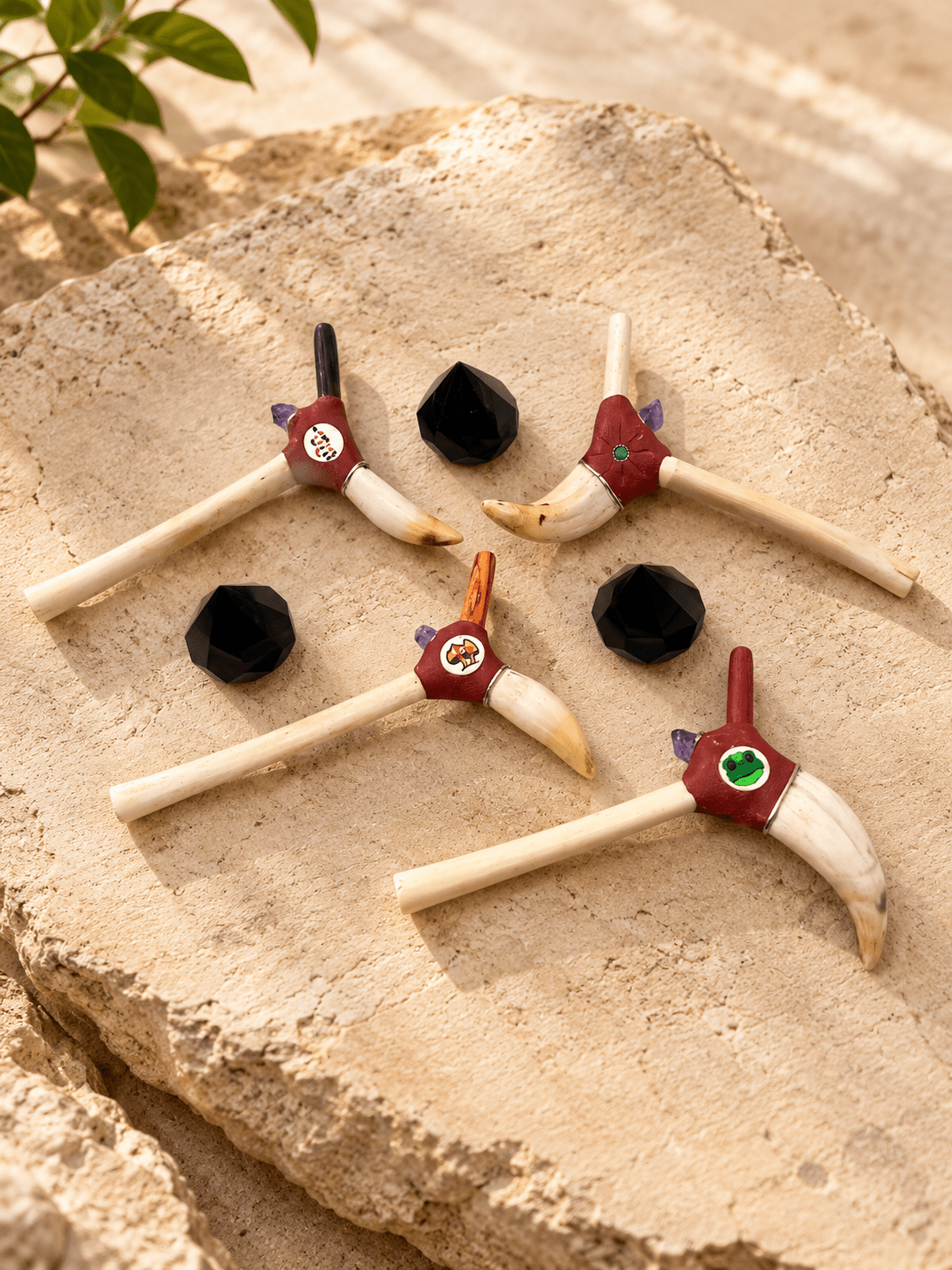 Tusk Bone Tepi | Hapé Serving Applicator by Collective Journey Art